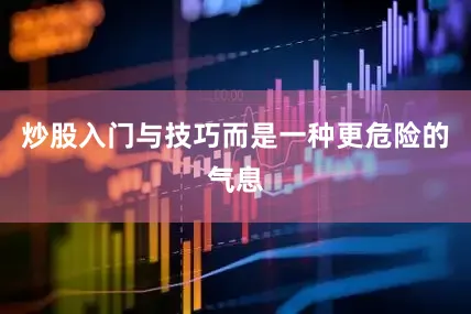 炒股入门与技巧而是一种更危险的气息
