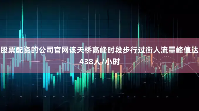 股票配资的公司官网该天桥高峰时段步行过街人流量峰值达438人/小时
